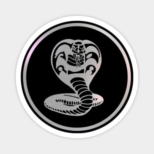 Cobra Logo Silver Magnet